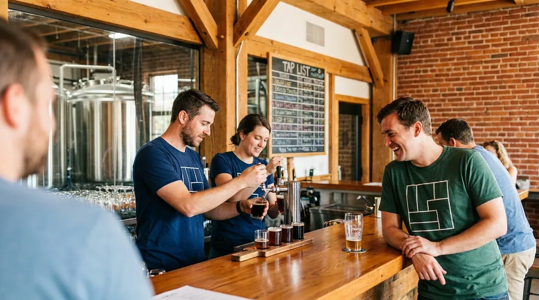 Custom Brewery & Taproom Shirts, No Minimum illustration
