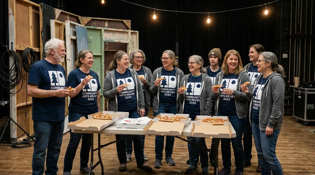 Community Theater Shirts, No Minimum illustration