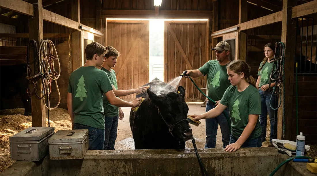 Custom Ag Program Shirts for Fair Week and Shows illustration