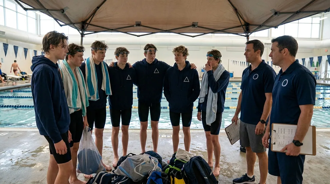 Custom Swim & Dive Team Shirts and Hoodies illustration