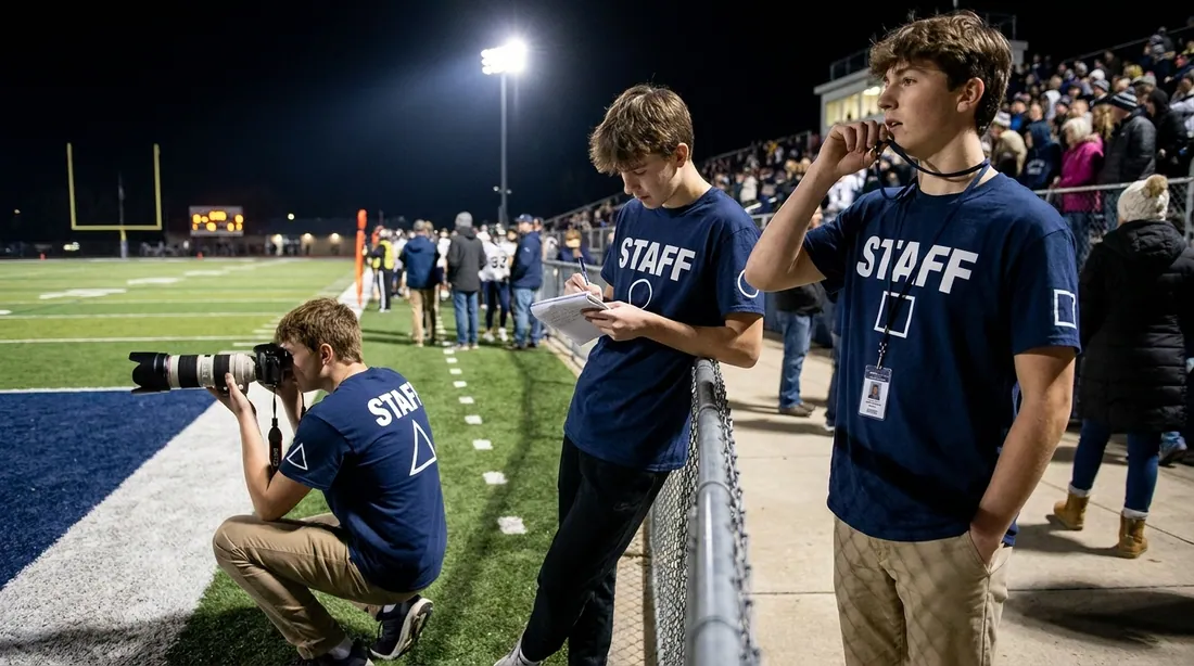 Yearbook and Journalism Staff Shirts illustration