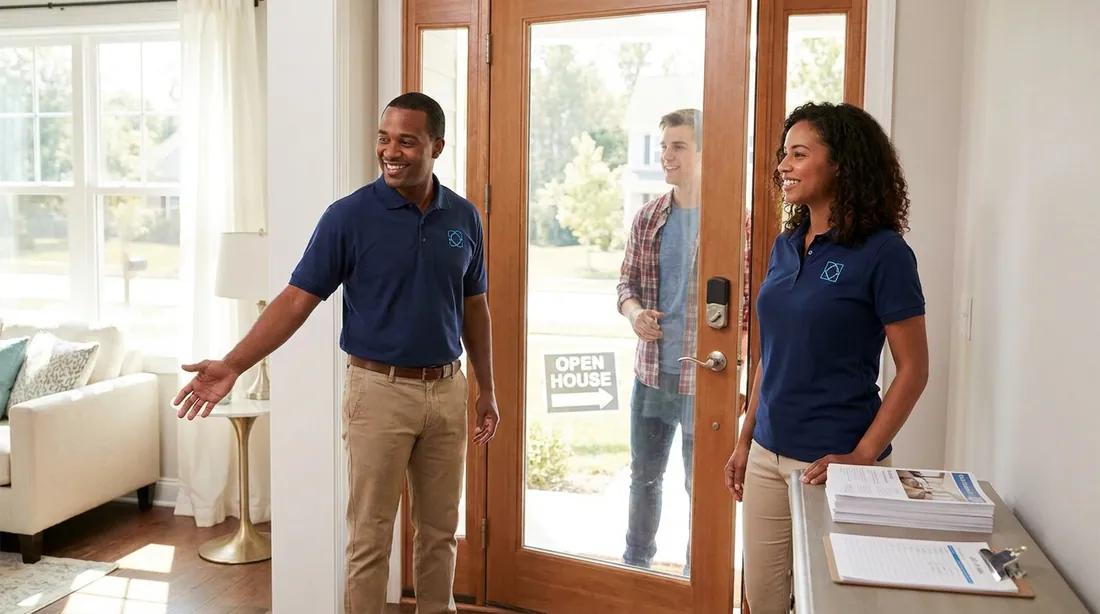Real Estate Agent Polos & Open House Shirts illustration