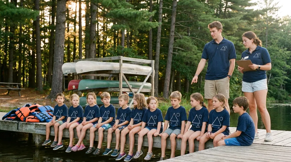 Custom Summer Camp T-Shirts, Printed to Order illustration